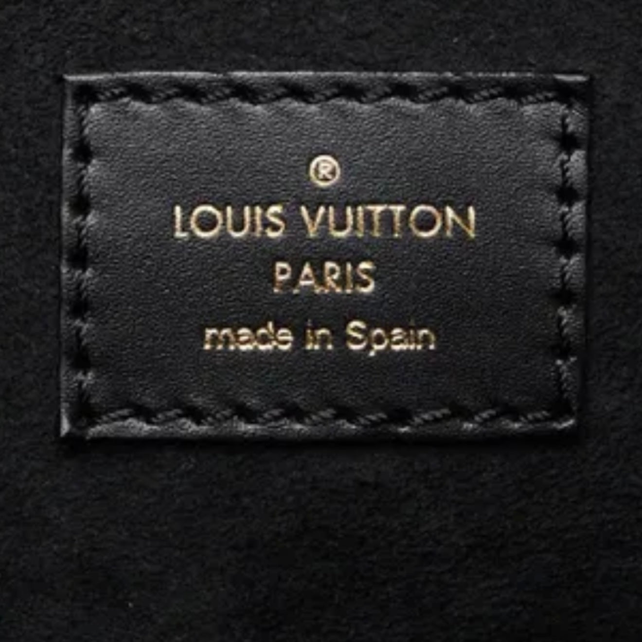 LOUIS VUITTON Empreinte Montsouris PM Black