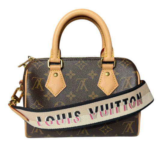 LOUIS VUITTON Monogram Speedy Bandouliere