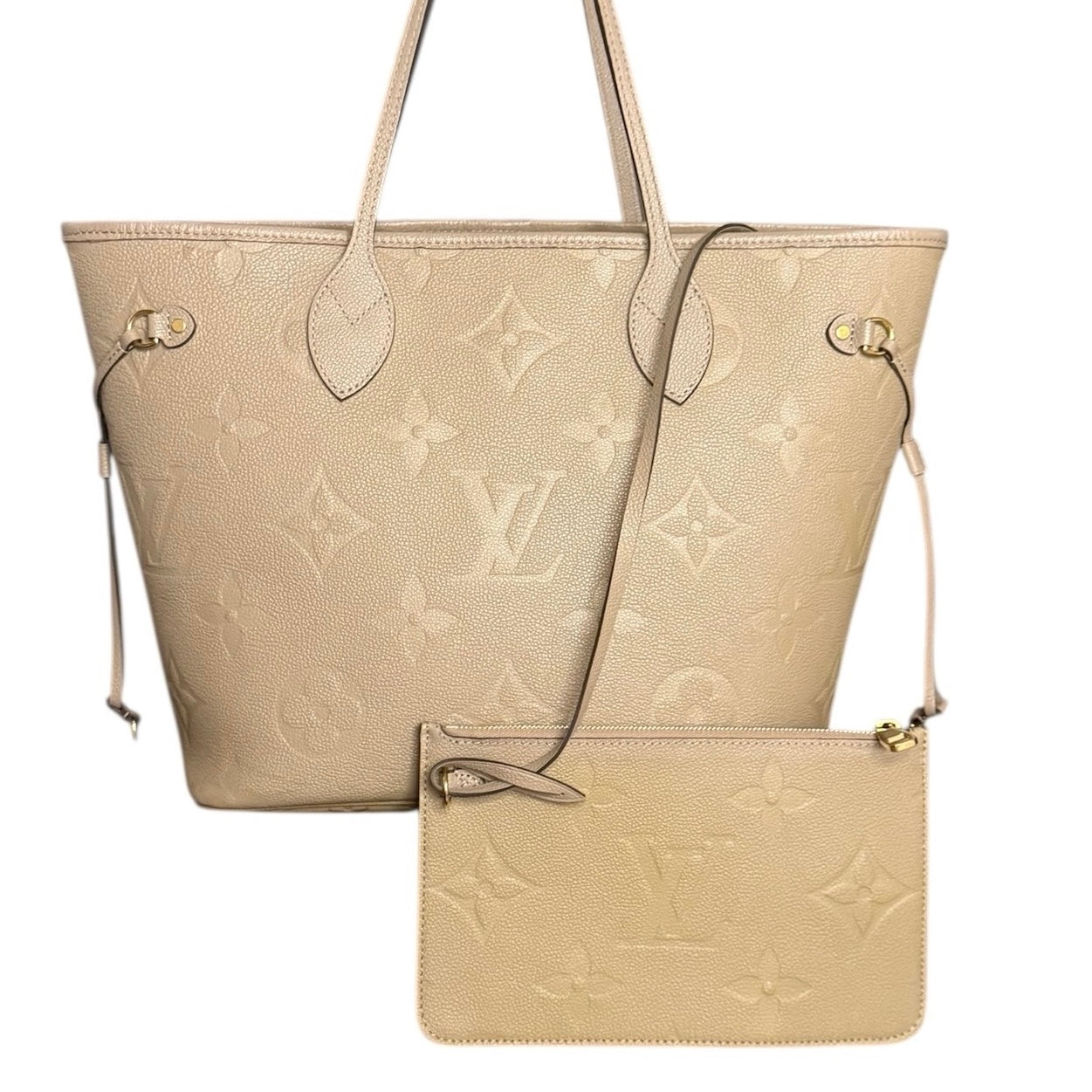 LOUIS VUITTON Monogram Empreinte Leather Neverfull MM