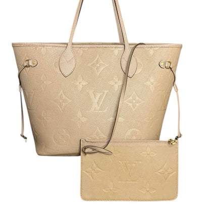 LOUIS VUITTON Monogram Empreinte Leather Neverfull MM