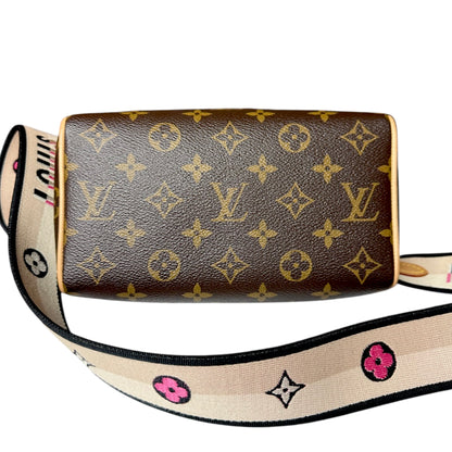LOUIS VUITTON Monogram Speedy Bandouliere