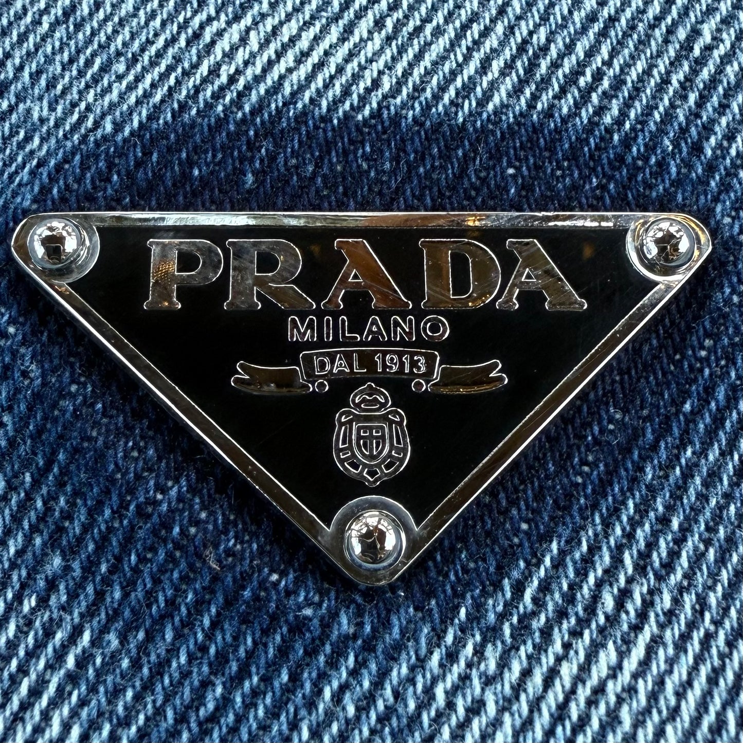 PRADA Denim Blouson Jacket