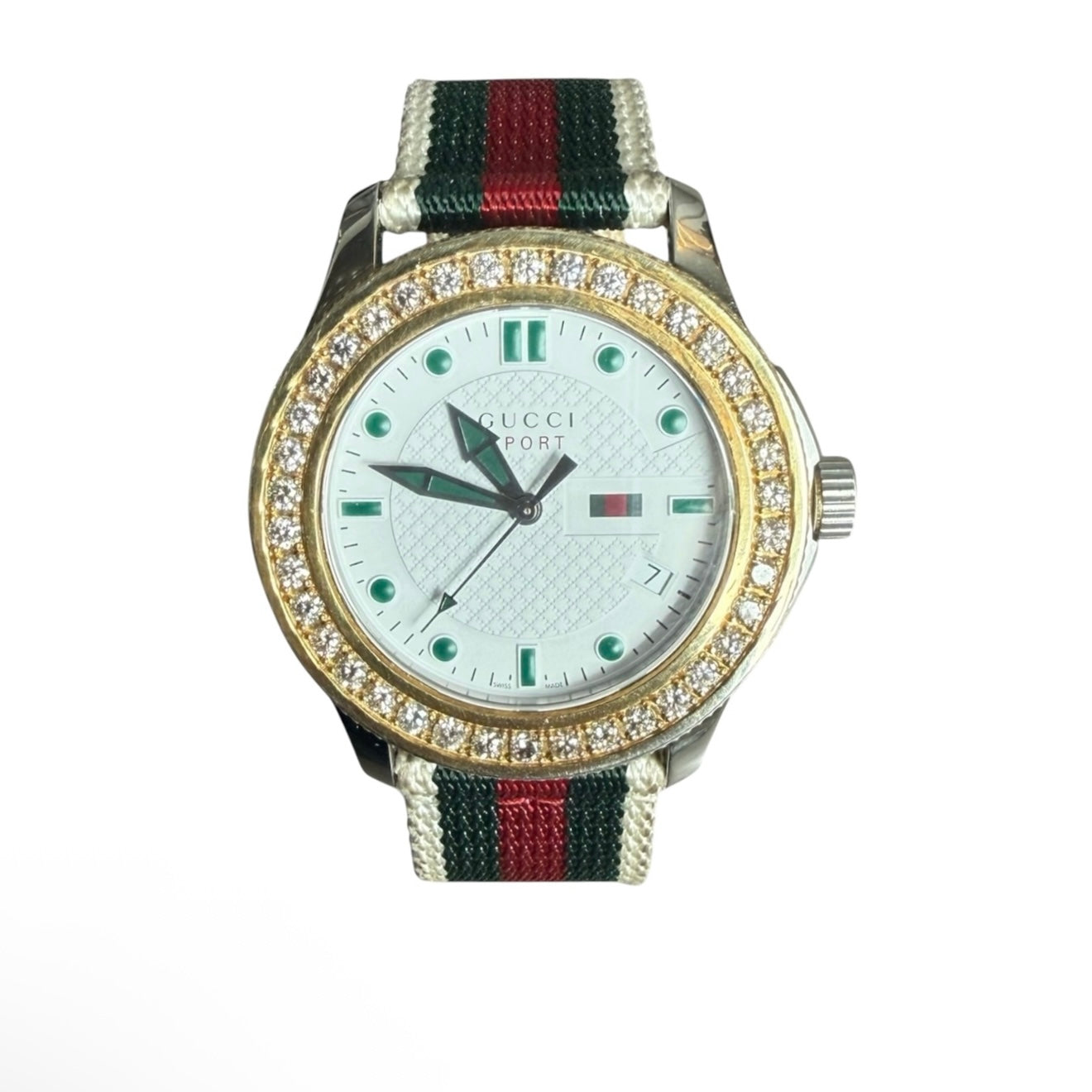 GUCCI Custom Diamond Watch
