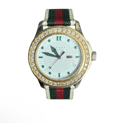 GUCCI Custom Diamond Watch