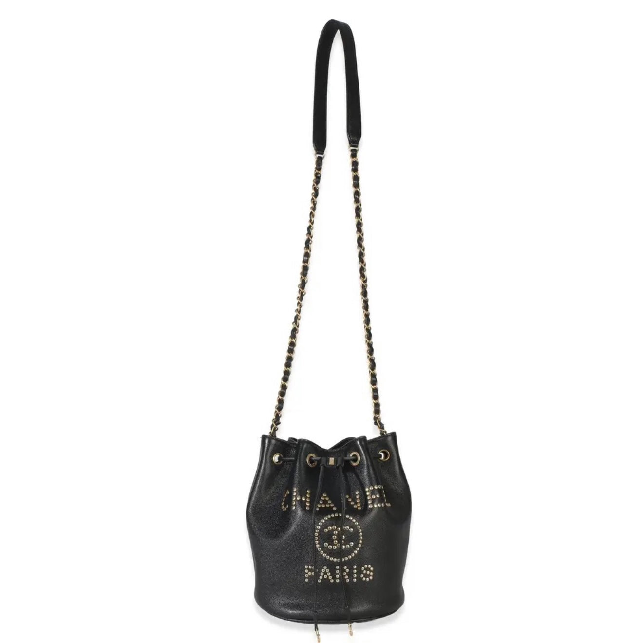 CHANEL Caviar Deauville Bucket Bag