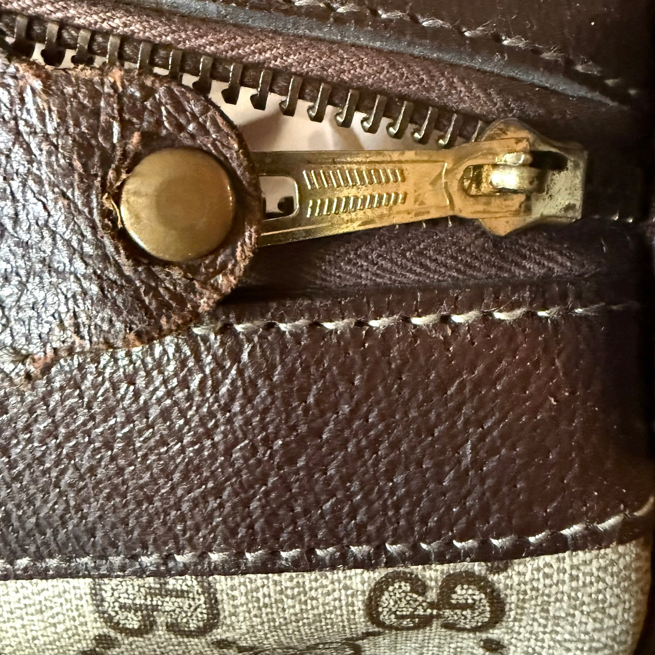GUCCI Vintage Boston Bag