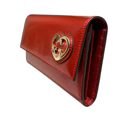 GUCCI Red Heart Wallet
