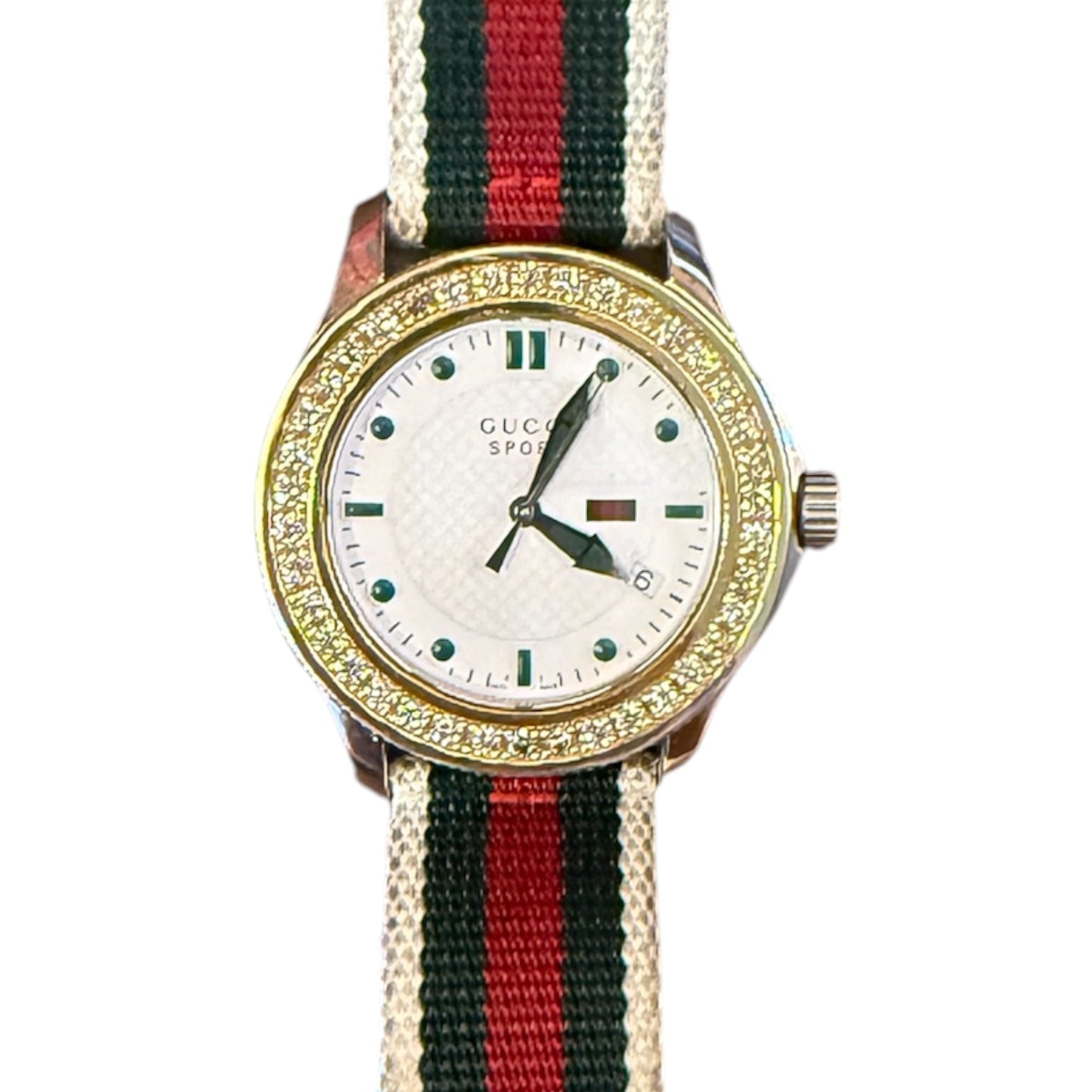 GUCCI Custom Diamond Watch