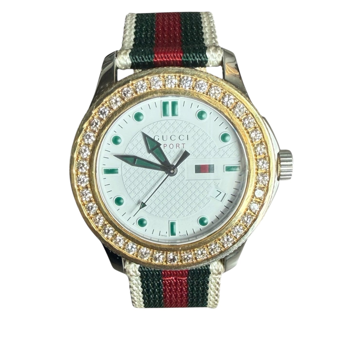 GUCCI Custom Diamond Watch