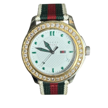 GUCCI Custom Diamond Watch