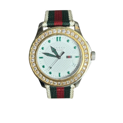 GUCCI Custom Diamond Watch