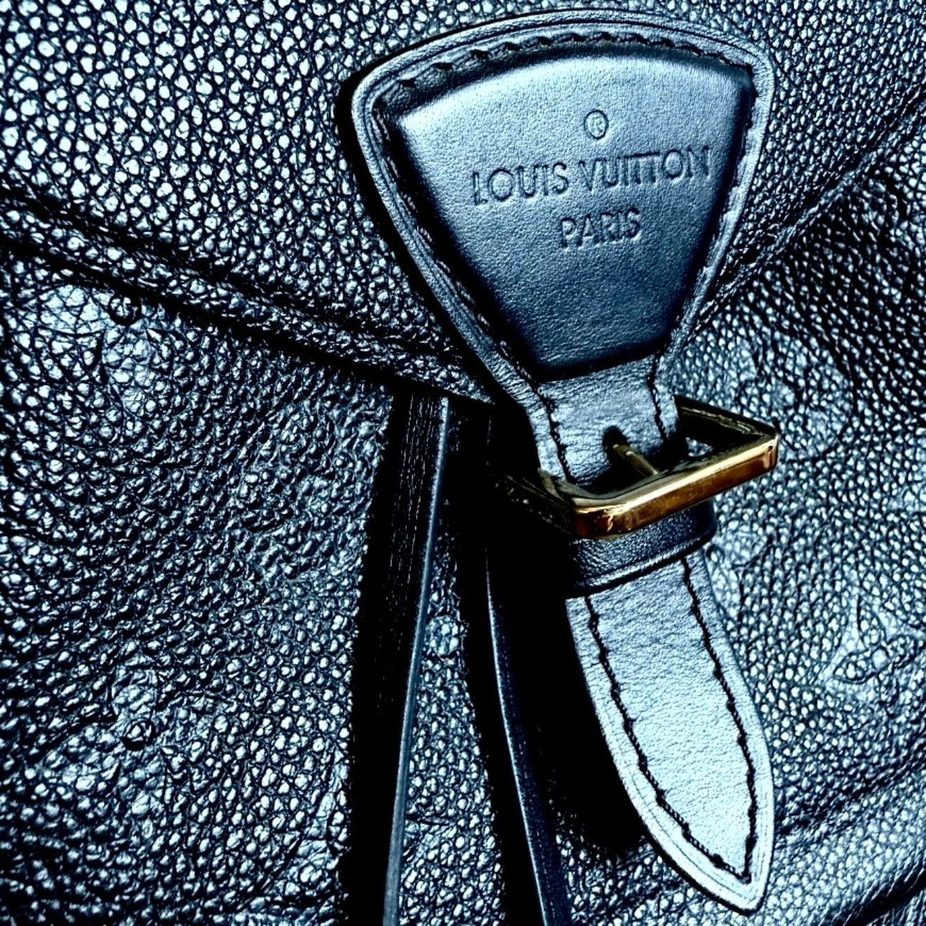 LOUIS VUITTON Empreinte Montsouris PM Black